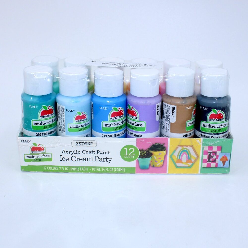 Apple Barrel Essentials Acrylic Paint Set